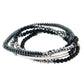 la·Label Jewelry Bracelet Stretch 4 Rows