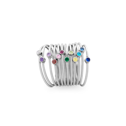 la·Label Jewelry Ring Birthstone May LR-011
