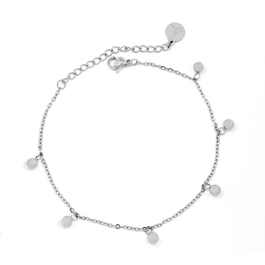 la•Label Jewelry Anklet ball pendants
