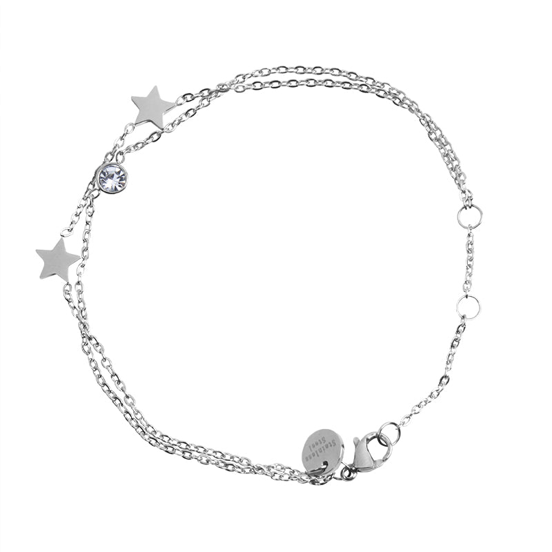 la·Label Jewelry Bracelet stars LB-001-STA