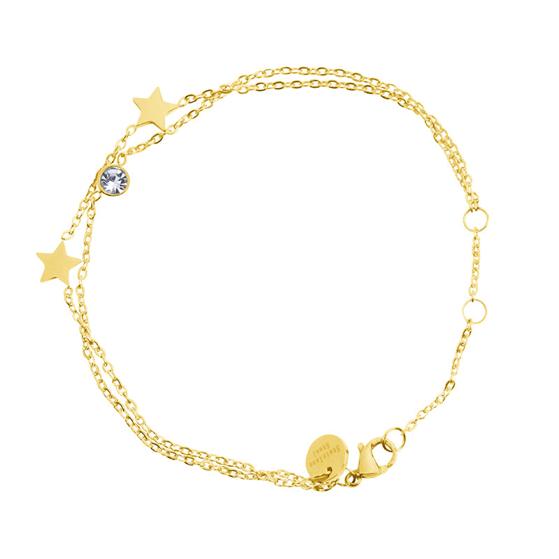 la·Label Jewelry Bracelet stars LB-001-STA