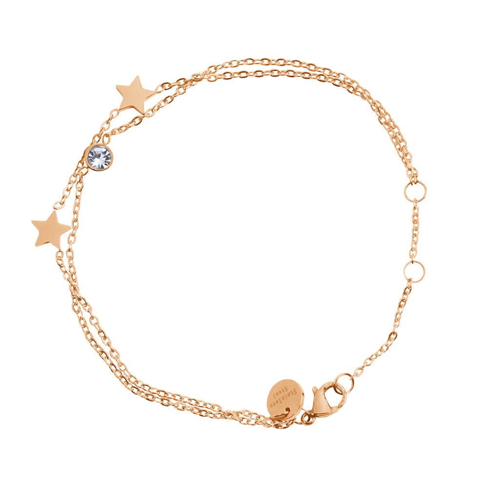 la·Label Jewelry Bracelet stars LB-001-STA