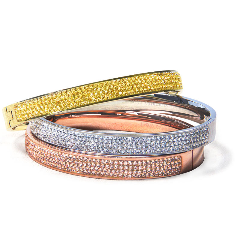 la·Label Jewelry Cuff cubic zirconia LB-006-ZIR