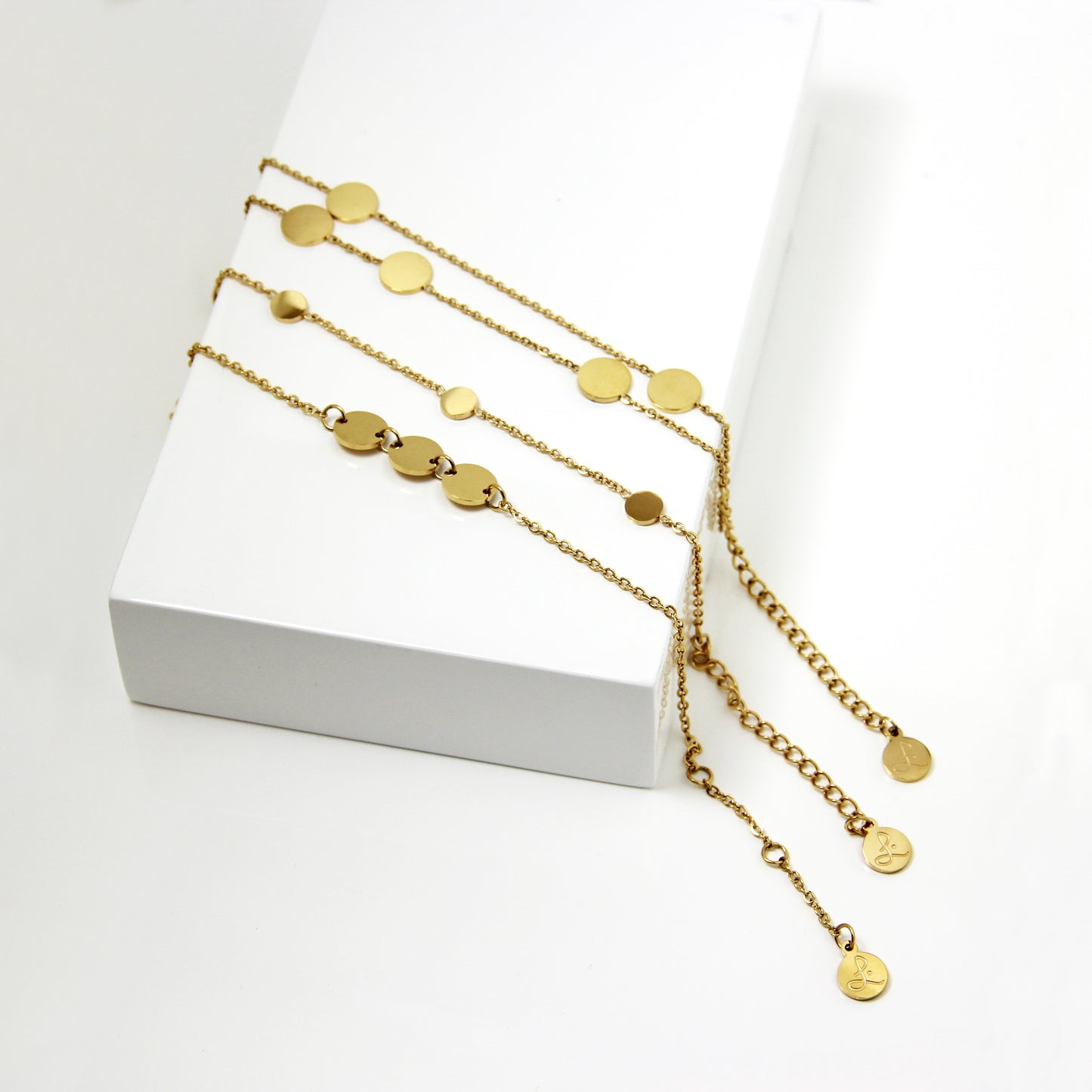 la·Label Jewelry Bracelet 6 Plates LB-019-PLD