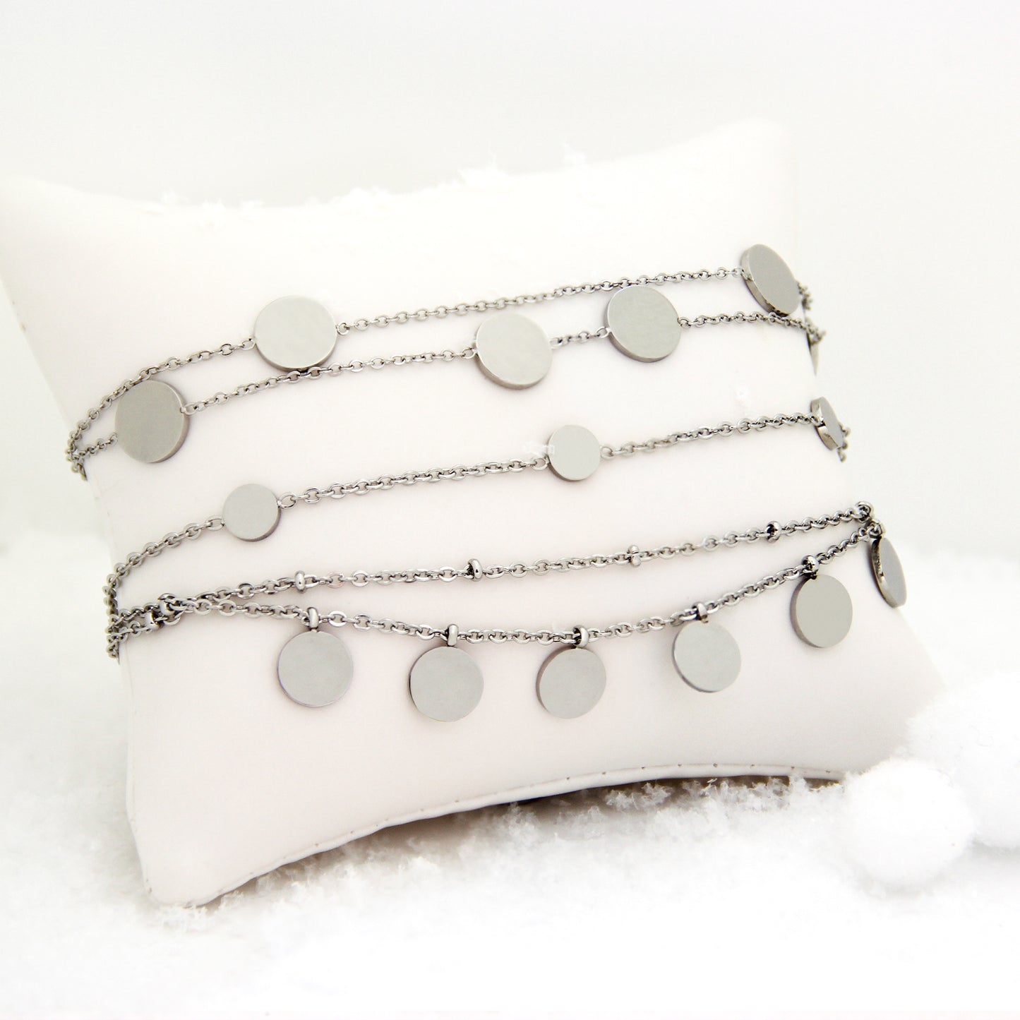 la·Label Jewelry Bracelet 6 Plates LB-019-PLD