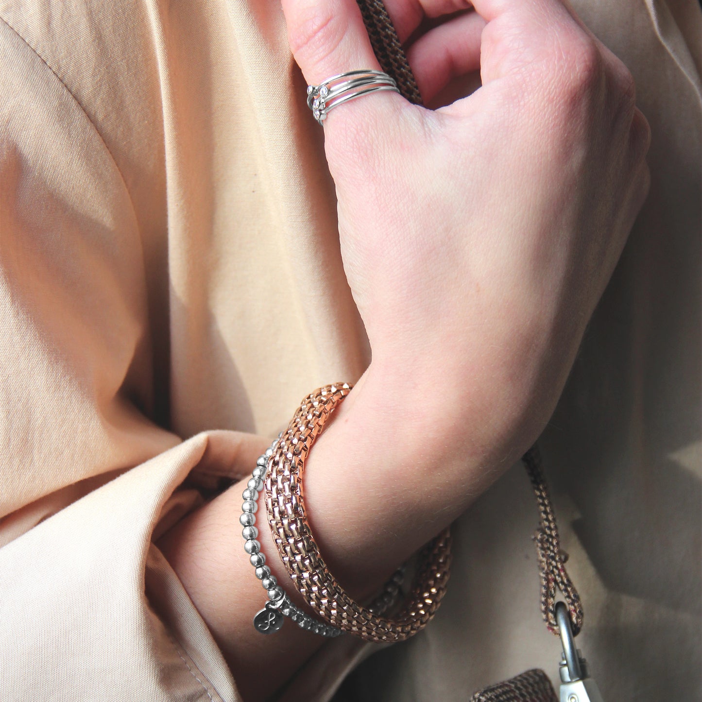 la·Label Jewelry Ring Birthstone April LR-010