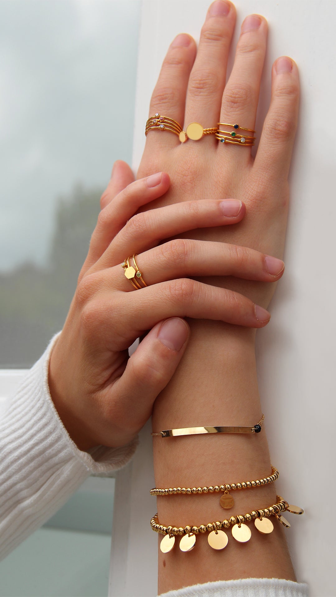 la·Label Jewelry Ring Birthstone May LR-011