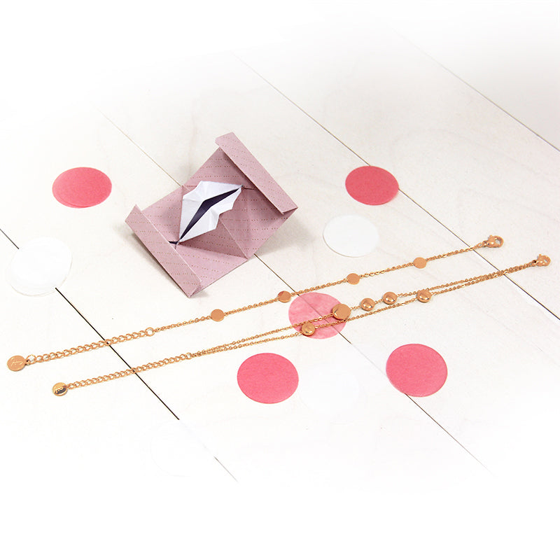 la·Label Jewelry Bracelet Small Plates LB-034-PLD