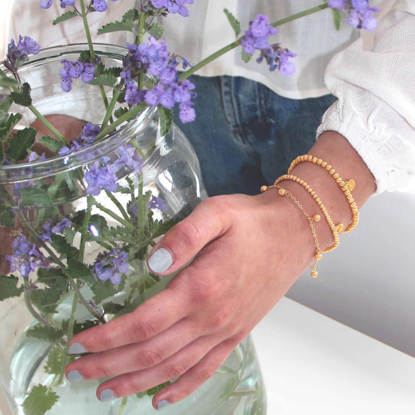 la·Label Jewelry Bracelet Ball Pendants LB-036-BAL