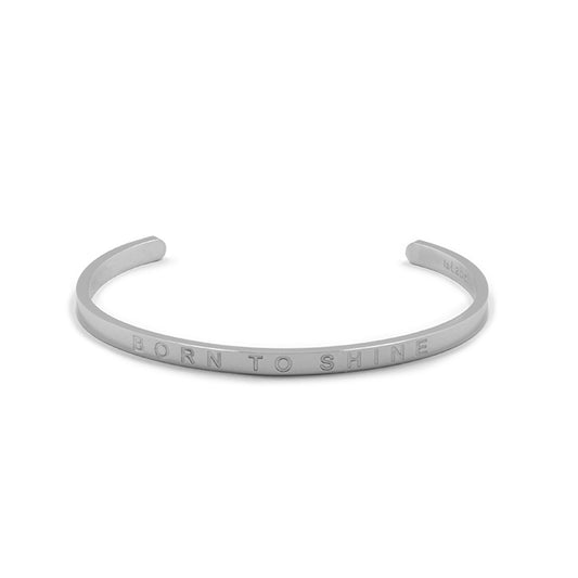la·Label Jewelry Cuff Quote BOR LB-102-BOR