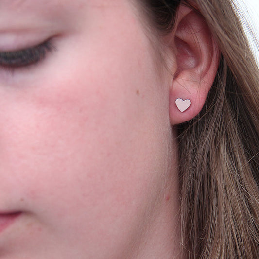 la•Label Jewelry Studs heart LE-004-HEA