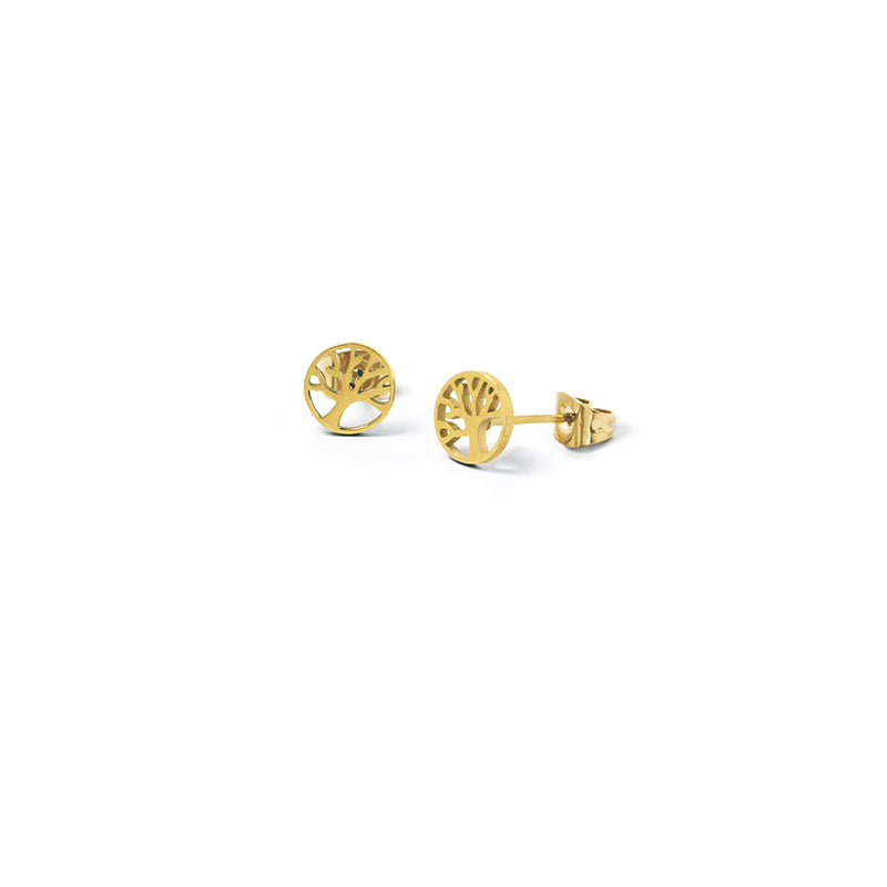 la•Label Jewelry Studs Tree of Life LE-012-TRE