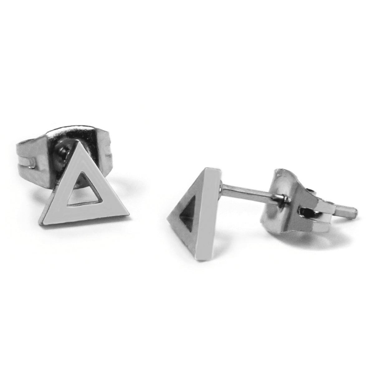 la•Label Jewelry Studs Open Triangle LE-019-TRI