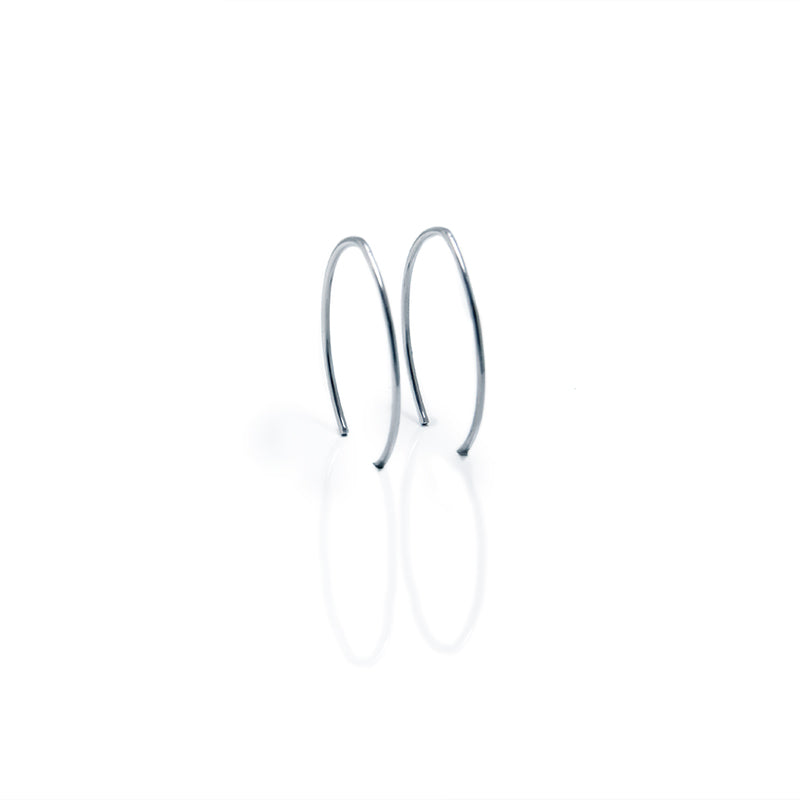 la•Label Jewelry Earrings Wire Curved LE-026-OVA
