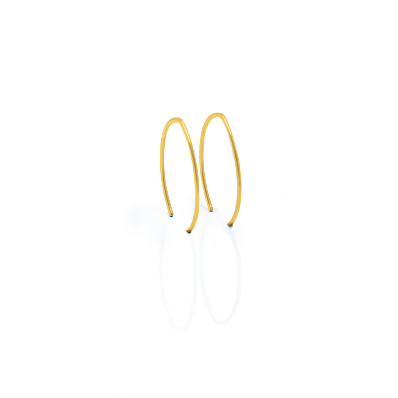 la•Label Jewelry Earrings Wire Curved LE-026-OVA