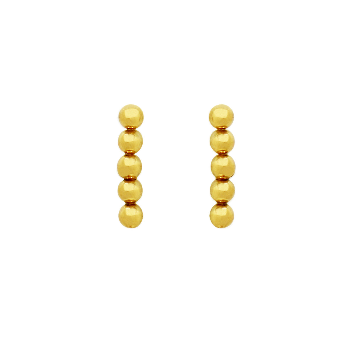 la•Label Jewelry Studs Ball Bar LE-029-BST
