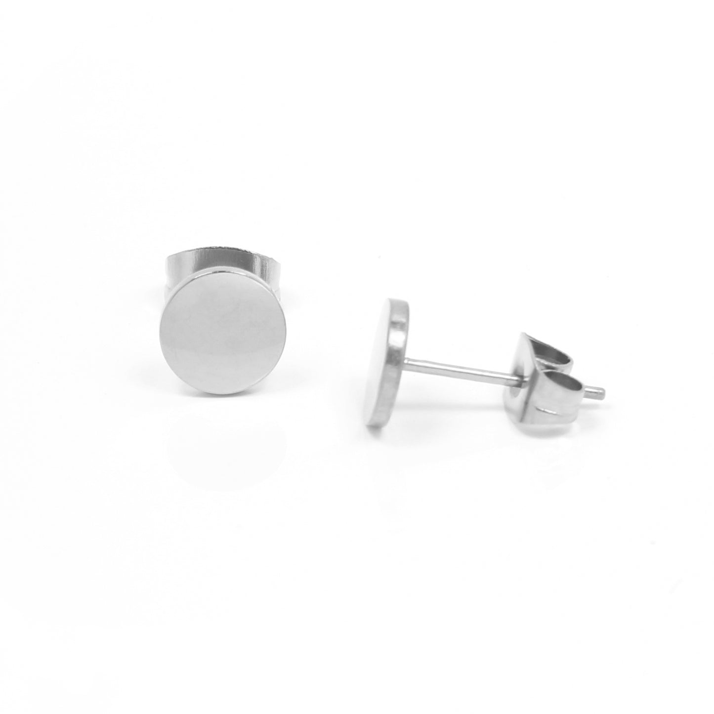 la•Label Jewelry Studs Plate 7mm LE-030-PLD