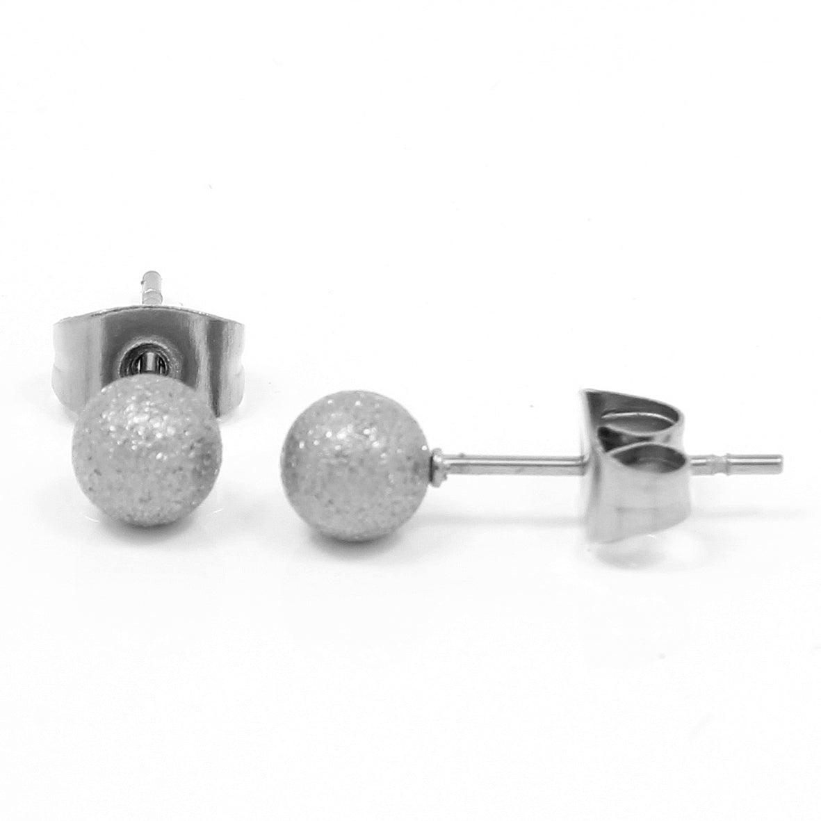 la•Label Jewelry Studs Dusty Glamour Ball LE-031-DUS