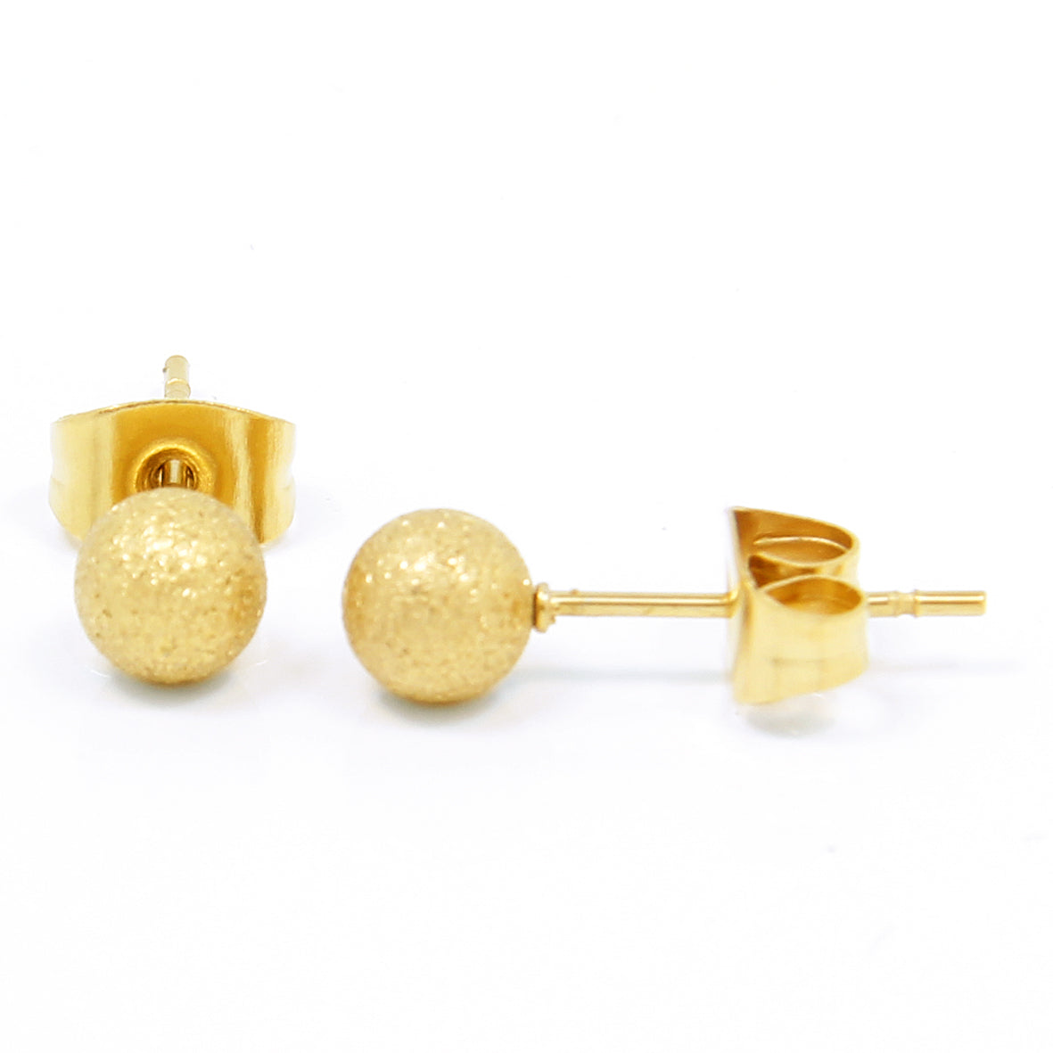la•Label Jewelry Studs Dusty Glamour Ball LE-031-DUS