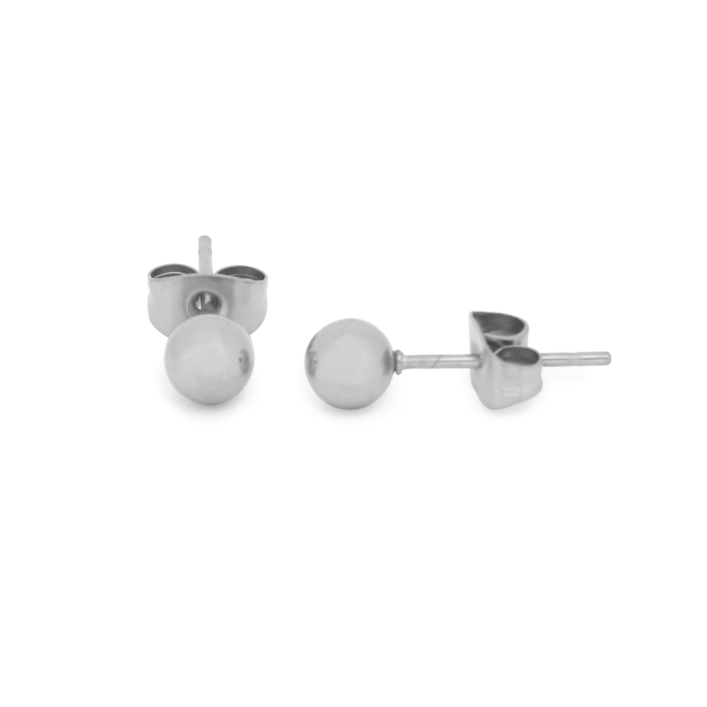 la•Label Jewelry Studs Ball Shiny Polish LE-033-BAL