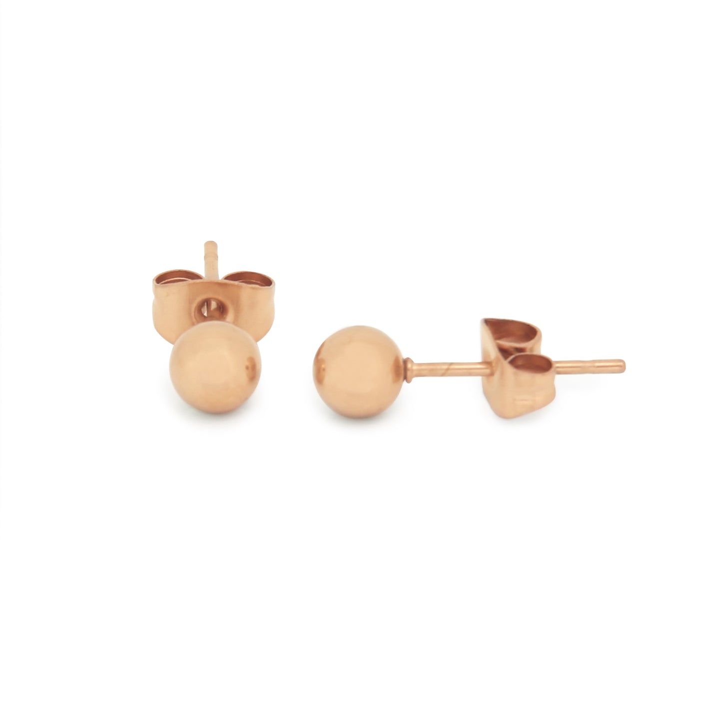 la•Label Jewelry Studs Ball Shiny Polish LE-033-BAL