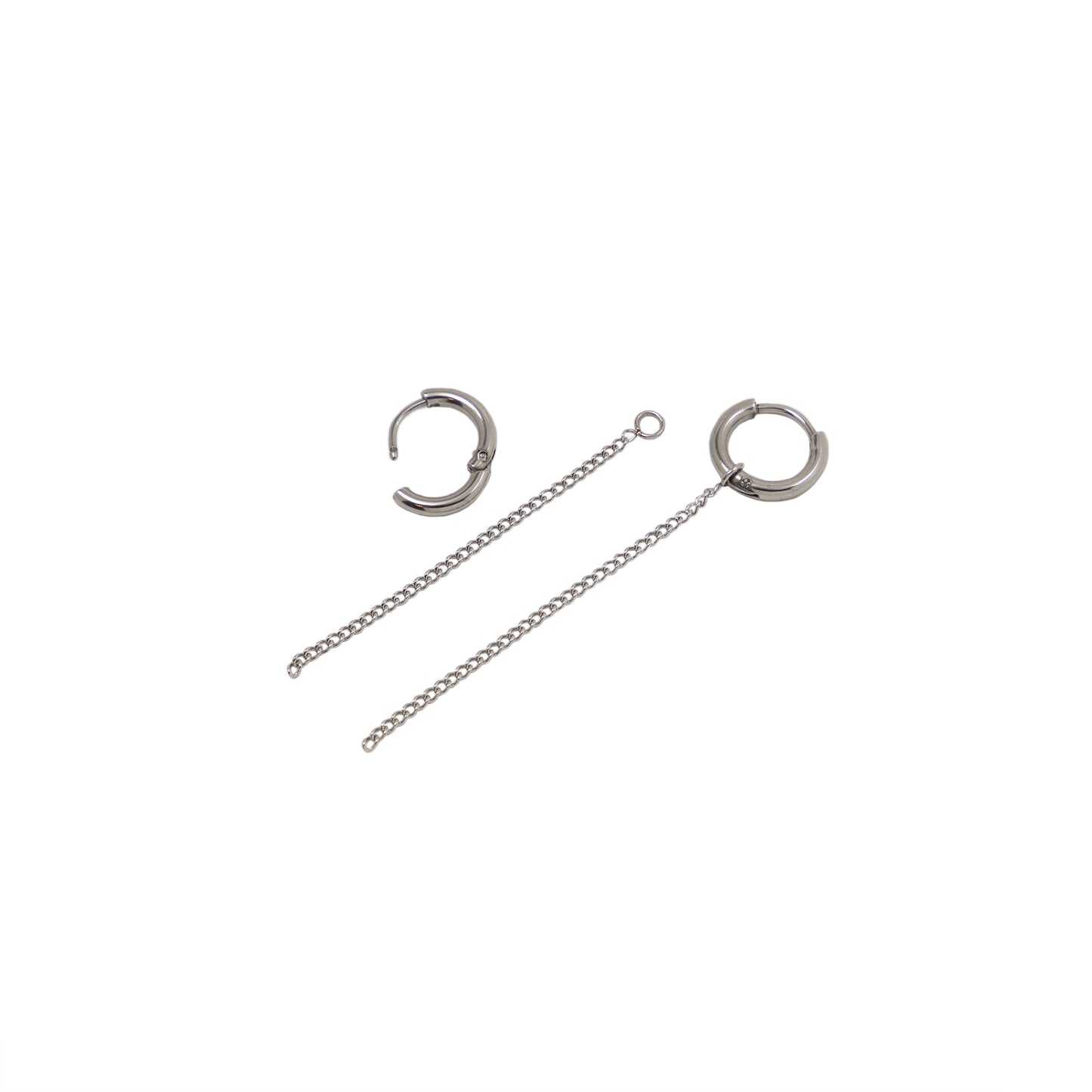 la•Label Jewelry Earring Pendants Small Chain LE-038E-SCH