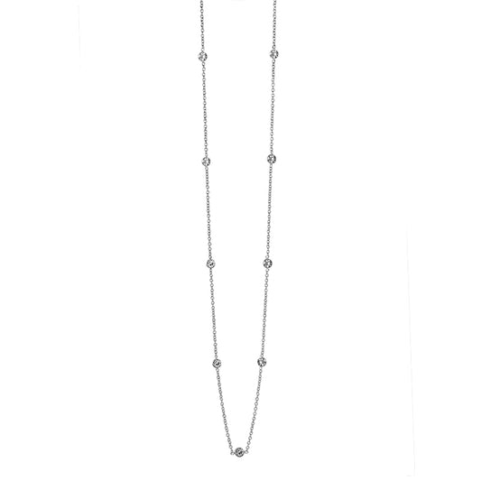 la·Label Jewelry Necklace cubic zirconia