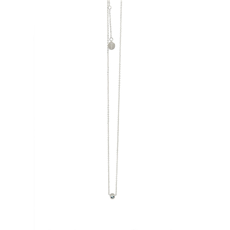 la·Label Jewelry Necklace cubic zirconia pendant LN-011-ZRO