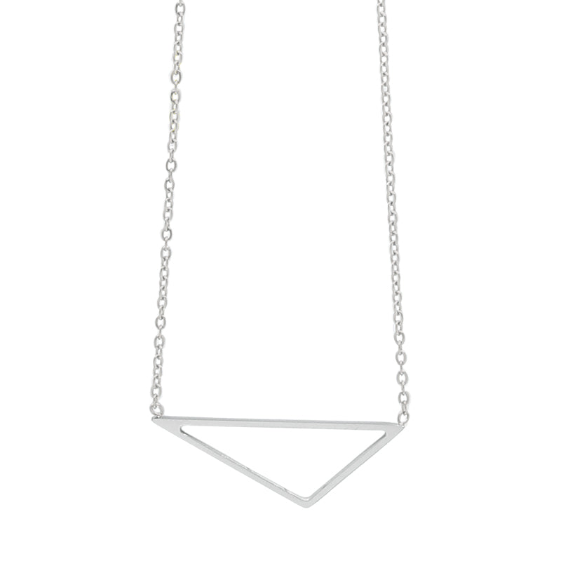 la·Label Jewelry Necklace open triangle LN-014-GEO