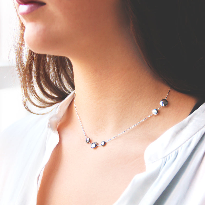 la·Label Jewelry Necklace dots LN-025-DOT