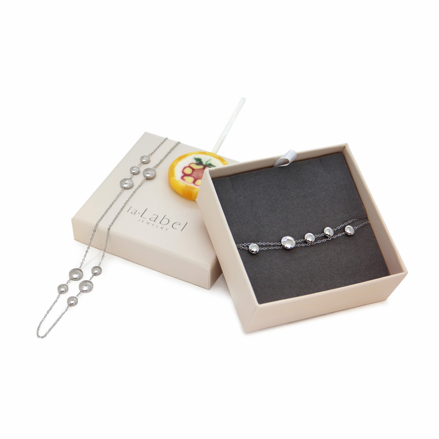la·Label Jewelry Bracelet Dots LB-035-DOT