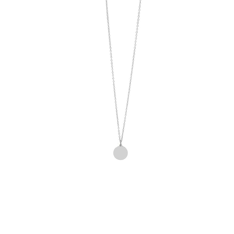 la·Label Jewelry Necklace small disc
