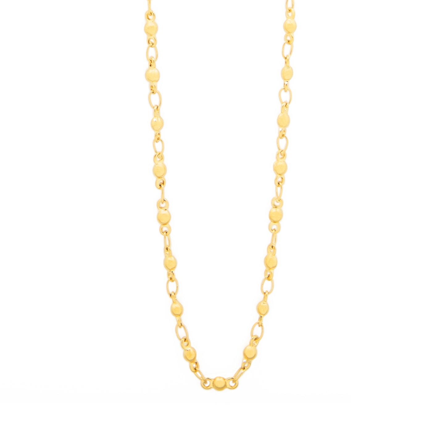 la·Label Jewelry Necklace ball chain LN-033-BOR