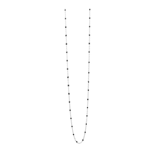 la·Label Jewelry Necklace black dots LN-035-BLA