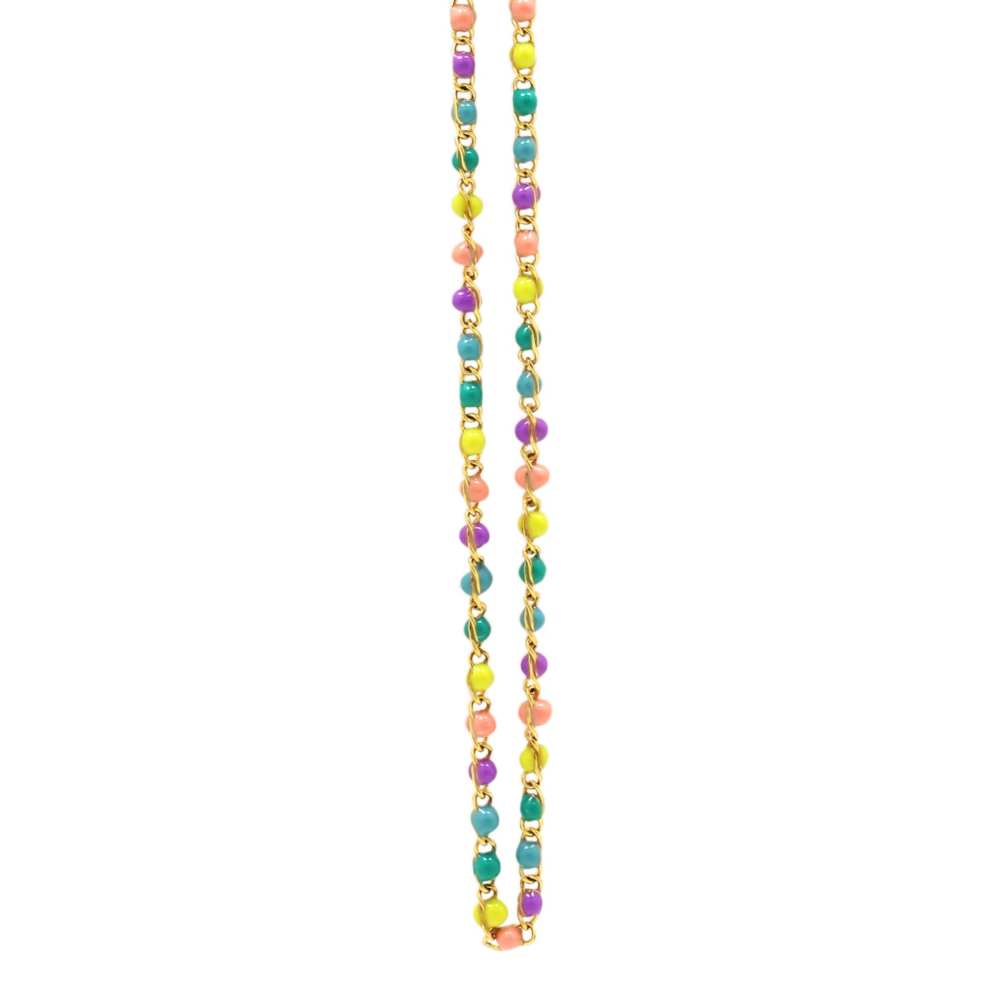 la·Label Jewelry Necklace Coloured Dots