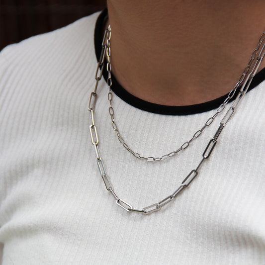 la·Label Jewelry Necklace Paperclip Large LN-043-PPC