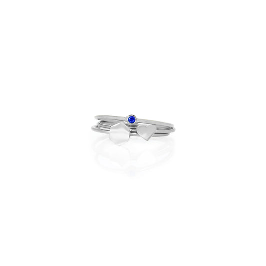 la·Label Jewelry Ring Birthstone September LR-015