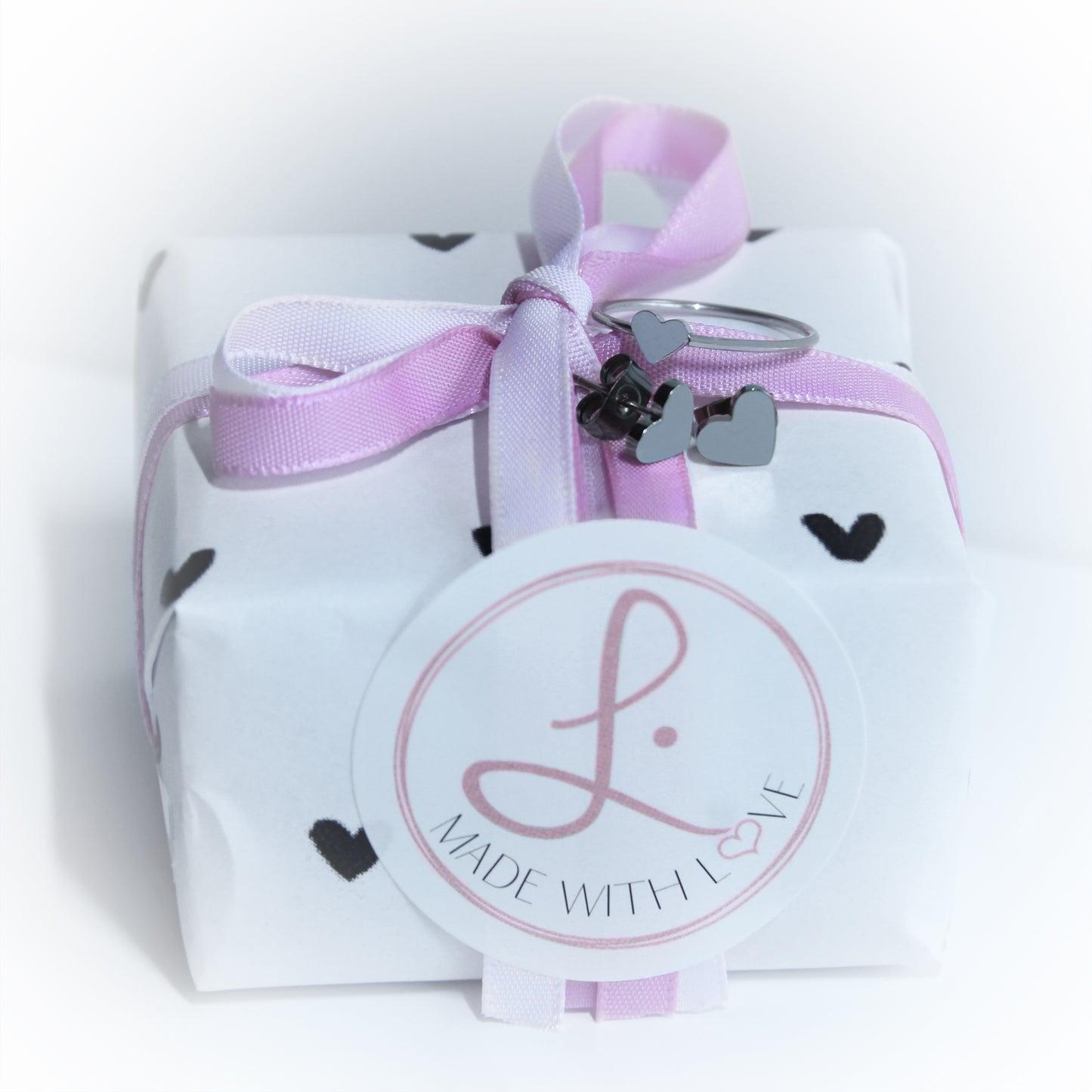 la•Label Jewelry Studs heart LE-004-HEA