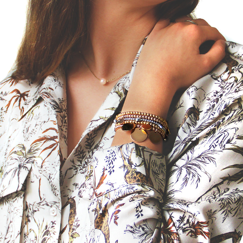 la·Label Jewelry Necklace pearl LN-023-PEA