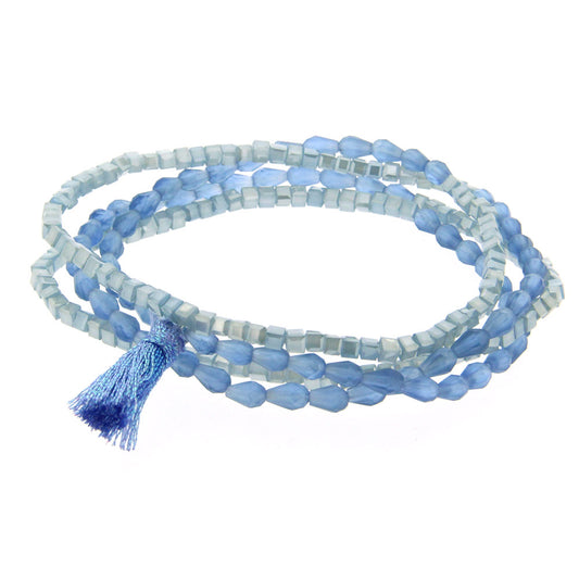 la·Label Jewelry Bracelet Beads Tassel