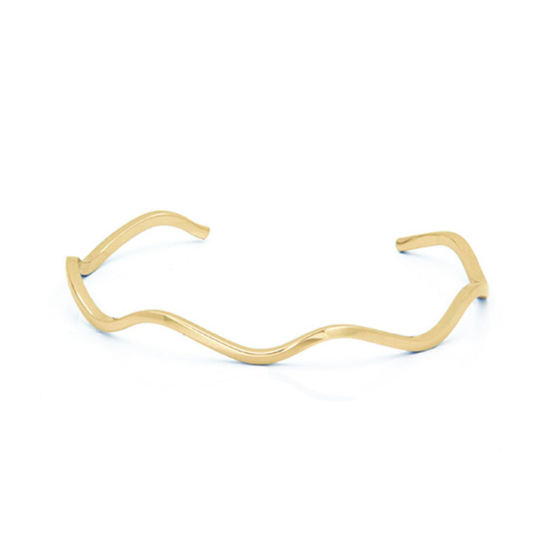 la·Label Jewelry Cuff Wave