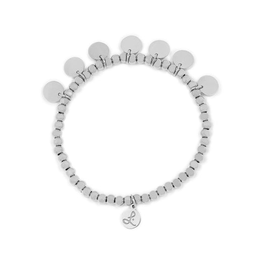 la·Label Jewelry Bracelet Ball Beads & Disc Pendants