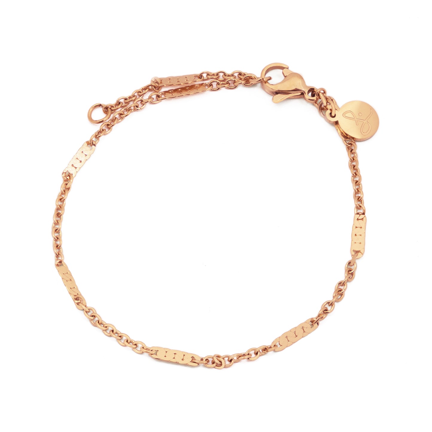 la·Label Jewelry Bracelet Bar Chain