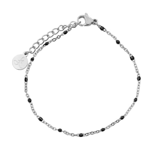 la·Label Jewelry Bracelet Black Dots