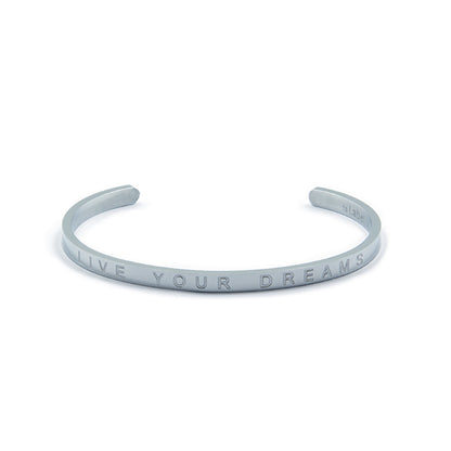 la·Label Jewelry Cuff Quote LIV