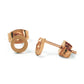 la•Label Jewelry Studs Open Circle LE-018-ROU