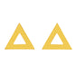 la•Label Jewelry Studs Open Triangle
