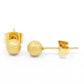 la•Label Jewelry Studs Dusty Glamour Ball LE-031-DUS