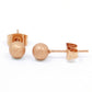 la•Label Jewelry Studs Dusty Glamour Ball LE-031-DUS