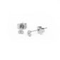 la•Label Jewelry Studs Triple Ball LE-032-SBA